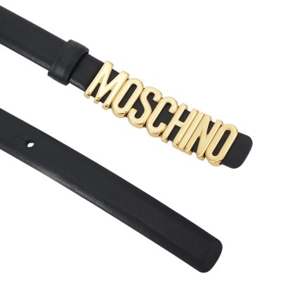 THE BELT IN LEATHER WITH LOGO